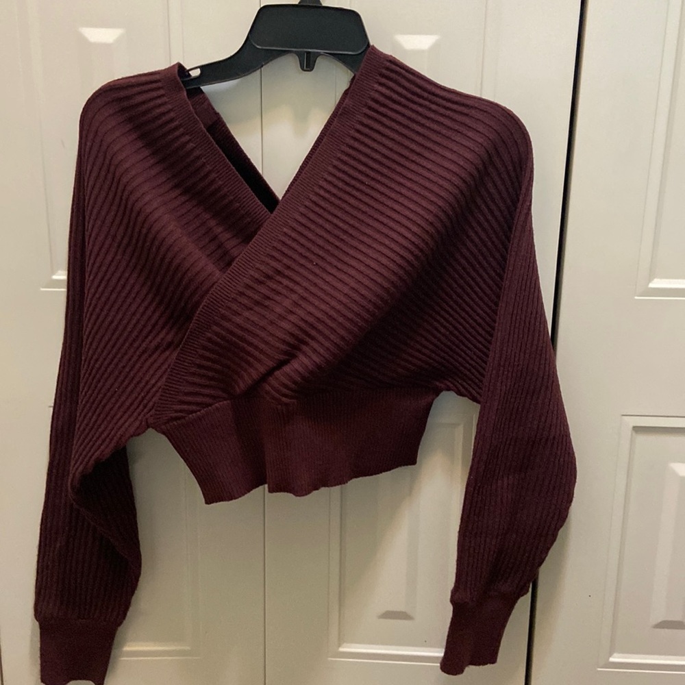 Cropped sweater
